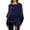 Navy, variant on Duoif Sweaters for Women Trendy Light Weight Sweaters for Women Casual Long Sleeve Tops Winter Knit Drop Shoulder Sweater Fall Jumper Tunics Women's Sweaters Womens Tops Blue L