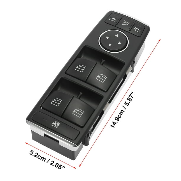 Unique Bargains 1669054400 Car Power Window Switch Black 3 Pins