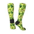 thumbnail image 4 of Bingfone Compression Socks For Women And Men Long Socks For Running Athletic Cycling Nurse-Kiwi And Avocado, 4 of 9