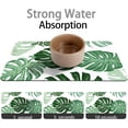 thumbnail image 4 of Dog Food Mats for Floors Super Absorbent, Pet Cat Food Mat - Non Slip Dog Bowl Mats for Food and Water, Eco-Friendly Boho Dog Placemats Feeding Mat, 4 of 6
