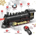 thumbnail image 2 of Set Train Set Hot Bee con mando a distancia para Navidad con locomotora de vapor, 2 of 7