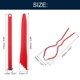 thumbnail image 2 of Kit de herramientas para conservas uxcell de metal electrochapado rojo, 5 piezas, 2 of 7