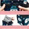 thumbnail image 4 of Snowman Mini Trash Can for Car: Foldable, with Lid, Leak-proof, Hanging Storage Bag, 4 of 6