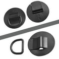 thumbnail image 4 of 4pcs 6cm Dinghy Boat Rope Ring Buckle Circular D-Ring PVC Patch For Inflatable Boat Kayak Dinghy SUPs Surfboards D-Ring Patch, 4 of 10