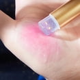 thumbnail image 4 of Lápiz labial HUOGUO, lámina dorada de 24 quilates, con cambio de temperatura y flores, 4 of 5