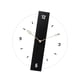 thumbnail image 5 of Reloj decorativo de pared, reloj, arte único, decorativo, creativo, regalo de inauguración de la casa Negro 365 cm x 40 cm, 5 of 9