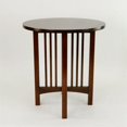 thumbnail image 3 of Mission style Oak End Table 26Wx26Dx28"H solid wood in brown, 3 of 7