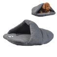 thumbnail image 2 of Cojín Para Perros Mascota gato perro cama invierno cálido zapatilla forma mascota cojín casa suave vellón nido perro Sywqhk Libre de BPA, 2 of 8