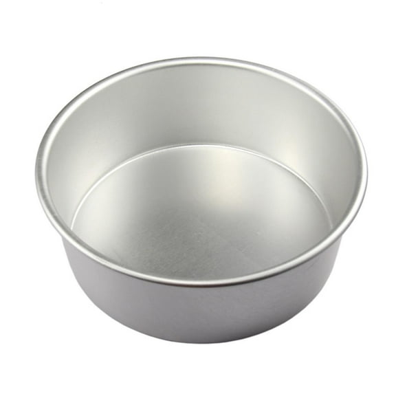 hejhncii Aluminum Alloy Non-stick Bakeware Pan 4~12 Inch Reusable Cake Mold Tray Round Baking Pan for Baking Cupcake, Layer Cake