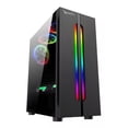 thumbnail image 1 of Gabinete XZEAL XZ120 Stylos con VENTANA MATX S/FUENTE RGB negro, 1 of 3