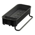 thumbnail image 1 of Universal Wall Mounted Kitchen Drain Rack for Convenient Drying and Organization - Thick Caddy Holder with Jar Organizer and No-Punch Installation, 1 of 9