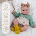 thumbnail image 4 of Muñeca Reborn Babeside Maddy con capazo de 50 cm y acceso, 4 of 9