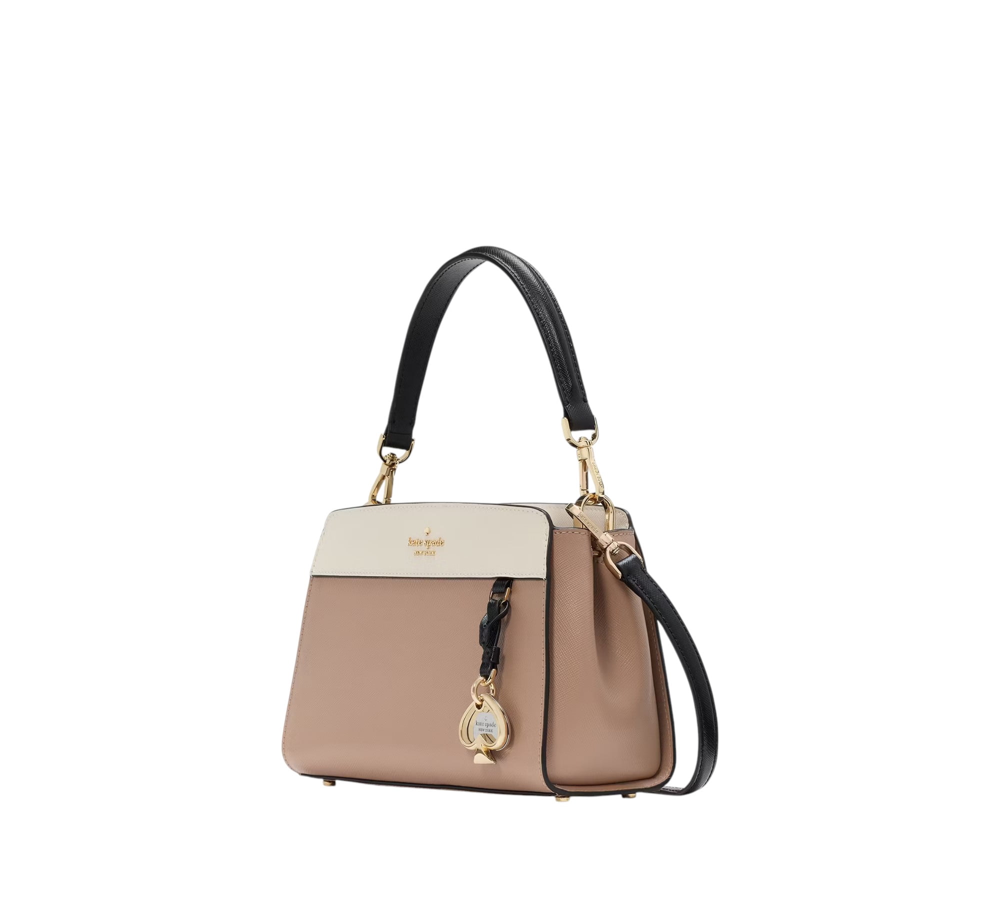 Kate Spade New York Women's Madison Small Top Handle Satchel (Toasted Hazelnut Multi)