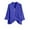Blue, variant on Inleife Womens Shirts Top Women's V-Neck Long Sleeve Loose Button Cotton And Linen Tunic Summer Blouse
