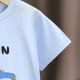 thumbnail image 6 of CAICJ98 Infant Toddler Baby Girl Boy Shirts 6 12 18 24 Months 2T 3T 4T 5T Unisex Short Sleeve Graphic Cute Animals Cartoon Print Comfort Crewneck T-Shirts (Sky Blue,2-3 Years), 6 of 7