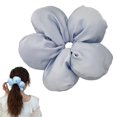 thumbnail image 2 of FENOHREFE 3D Flower Hair Scrunchies Thick Updo Oversized Hair Scrunchy Elegant Hair Rope Scrunchies Women Ponytail Holder, 2 of 8
