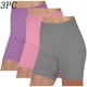 thumbnail image 1 of Leggings de yoga de moda para mujer, 3 piezas, para fitness, correr, gimnasio, para mujer, sólidos, deportivos, activos, pantalones de poliéster para mujer., 1 of 3