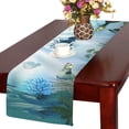 thumbnail image 3 of MKHERT The Underwater World with Fish and Plants Table Runner for Wedding Party Banquet Decoration 16x72 inch, 3 of 3