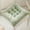 Green67, variant on Iumwxz Seat Cushion, 40x40cm Polyester Crystal Velvet Chair Cushion with Pearl Cotton Filling, Quilted Cloud Like Shape for Ergonomic Support, Includes Fastening Straps and Bottom Hold Particles