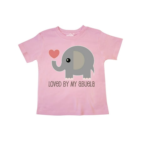 

Inktastic Loved By My Abuela grandchild Gift Toddler Boy or Toddler Girl T-Shirt