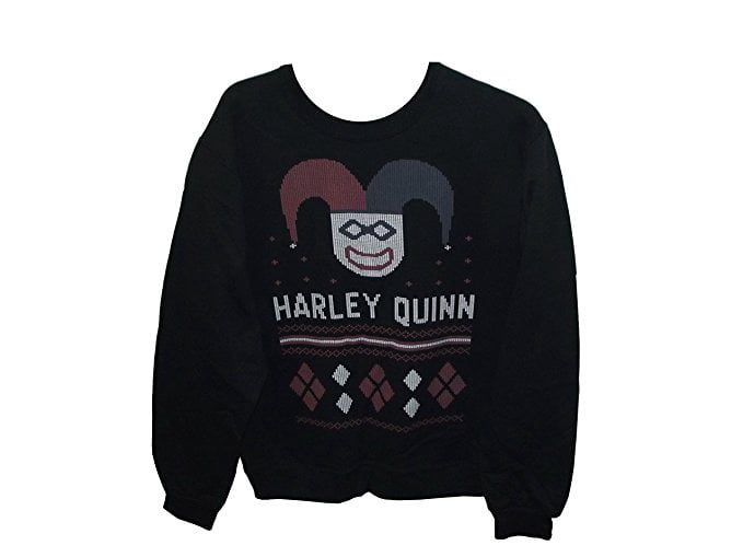 harley quinn christmas sweater