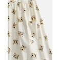 thumbnail image 3 of Wonder Nation Baby and Toddler Girls Printed Short Sleeve Dress, Sizes 0M-5T, 3 of 3