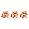 thumbnail image 4 of Pétalos de rosa artificiales Ounissouiy 200 Unids set flores simulados Vino rojo, 4 of 6