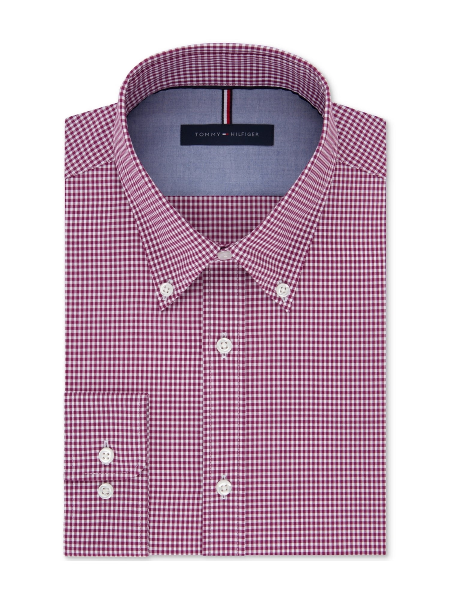 tommy hilfiger men's slim fit shirt