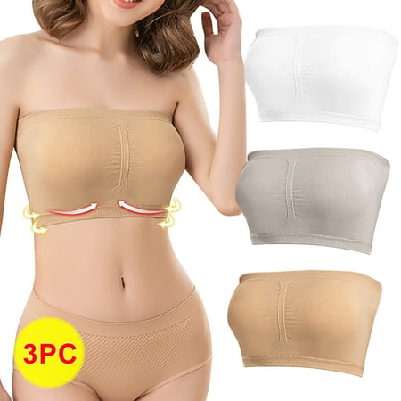 

Black and Friday Deals 2023 Womens Clothes Clearance asdoklhq Sports Bras for Women Women s Stretch Strapless Bra Summer Bandeau Bra Plus Size Strapless Bra Comfort Wireless Bra