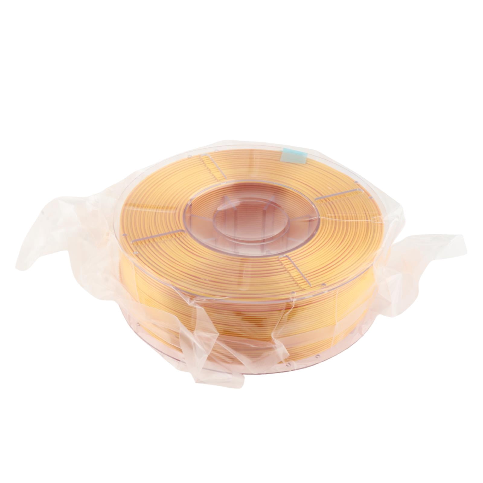 Wzmzjy Pla Filament Easy Use 1.75mm dimensional Accuracy Double Tri Color Option High Gold and Red