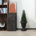 thumbnail image 3 of DR.Planzen 2-Pack 3ft Artificial Cedar Topiary Trees, UV-Resistant Outdoor Potted Plants for Porch & Garden Decor, 3 of 13