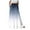 Navy, variant on vigerkar Women's Gradient Flowy Maxi Skirt Summer Pleated High Waisted Casual A-line Beach Vacation Long Skirts Dark Blue, M