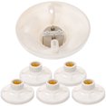 thumbnail image 2 of 6pcs Light Sockets Light Bulb Base E27 Lamp Base Replacement Light Bulb Holders, 2 of 9
