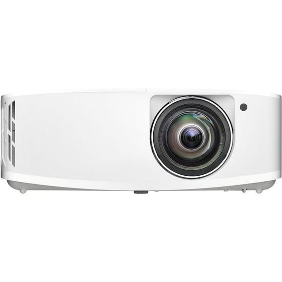 Optoma 4K400STx 3D Short Throw DLP Projector - 16:9 - White - High Dynamic Range (HDR) - Front - 2160p - 4000 Hour Normal Mode - 10000 Hour Economy Mode - 4K UHD - 1,000,000:1 - 4000 lm - HDMI - US...
