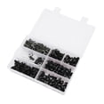 thumbnail image 4 of Kit De Tornillos De Carenado De Aluminio, Conveniente Y Duradero, 198 Piezas M5 M6 Tornillos Para Parabrisas De Motocicleta, Kit De Clips De Tuercas De Sujeción, Bicicletas, 4 of 7