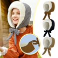 thumbnail image 4 of 2025 Integrated Hat and Scarf - Thick Fleece Lining, Windproof, for Cycling Commuting Outdoor, 4 of 8