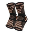 thumbnail image 1 of Minnieouse Tobillera Calcetines deportivos antideslizantes Compresión transpirable Protección Unisex Fitness Recuperación de lesiones Soporte Accesorios de calzado Raya S, 1 of 6