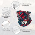 thumbnail image 3 of Neck Gaiter Face Cover Scarf, geometric elements Soft Face Sun Mask Cover Scarf Headband Cooling Sweat Absorbing Bandanas Hiking Cycling Running, 3 of 7