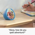 thumbnail image 5 of Amazon Echo Pop Kids (Modèle le Plus Récent), Conçu pour les Enfants, avec Contrôles Parentaux, Comprend 6 Mois d'Amazon Kids+, Princesse Disney, 5 of 5