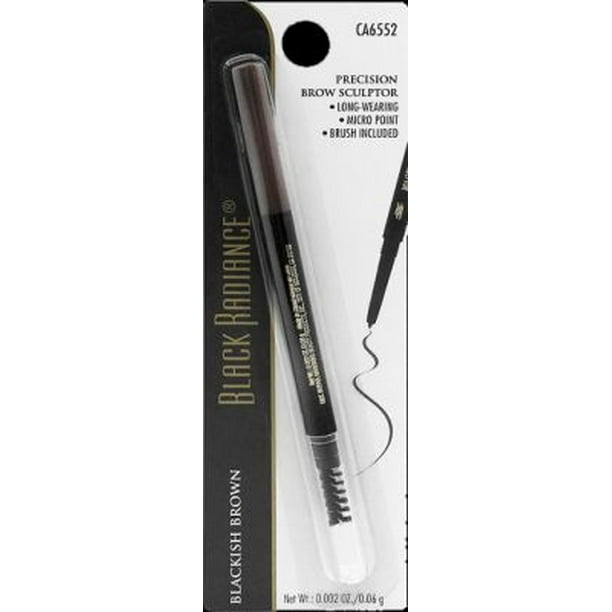 Black Radiance Precision Brow Sculptor, Blackish Brown, 0.06 Gram