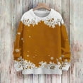 thumbnail image 4 of LIaqionyy Chandail de Noël pour Femmes Surdimensionné Col Rond Mode Automne Hiver, 4 of 5