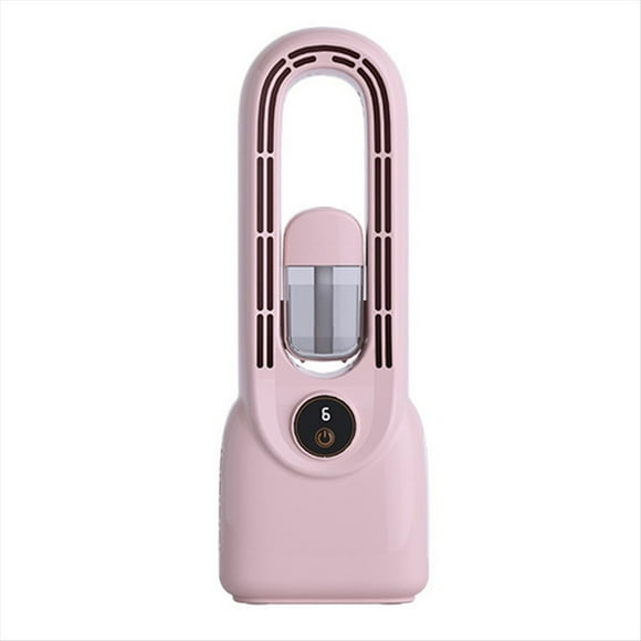 Ventilador Portátil Sin Aspas, Aire Acondicionado con Pantalla LED, Ventilador de Escritorio Sin Aspas, Enfriador de Aire de Torre para Oficina y Dormitorio A