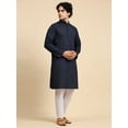 thumbnail image 6 of SKAVIJ Kurta Pajama Set for Men Cotton 2 Piece Top Bottom Traditional Indian Dress Blue XXL, 6 of 11