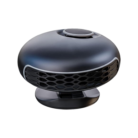 Calentador de coche para invierno, ventilador calefactor para coche, descongelador compacto, desempañador, calentador giratorio de 360 grados para