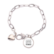 thumbnail image 1 of Pulsera de Cadena de Corazón Unbranded Yo Soy Introvertida Joyería Encanto Moda, 1 of 3