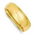 thumbnail image 4 of 14K Yellow Gold 13/16 Florentine Engraved Hinged Bangle Bracelet, 4 of 5