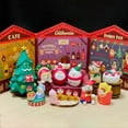 thumbnail image 2 of Escena decorativa de Navidad, decoración de estantería coleccionable para el hogar, juguete artesanal de resina para jardín, adornos de bonsái, 1 ud., 2 of 4