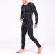 thumbnail image 1 of Ropa interior térmica de invierno para hombre, mallas , pantalones para el sudor, ropa de para proteger para senderismo, , entrenamiento, negro DYNWAVEMX Ropa interior térmica, 1 of 8