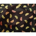 thumbnail image 3 of oneOone Silk Tabby Fabric Lemon Slice Vegetable Print Fabric BTY 42 Inch Wide, 3 of 4