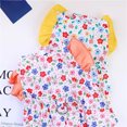 thumbnail image 3 of Adorable Pet Clothes for Cats & Small Dogs - Charming Spring & Autumn Wear Floral Dress, 3 of 3